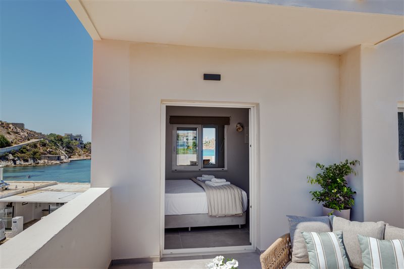 Two-Bedroom Family Suite with Sea & Garden View at Armia Experience Hotel, Vári, Sýros